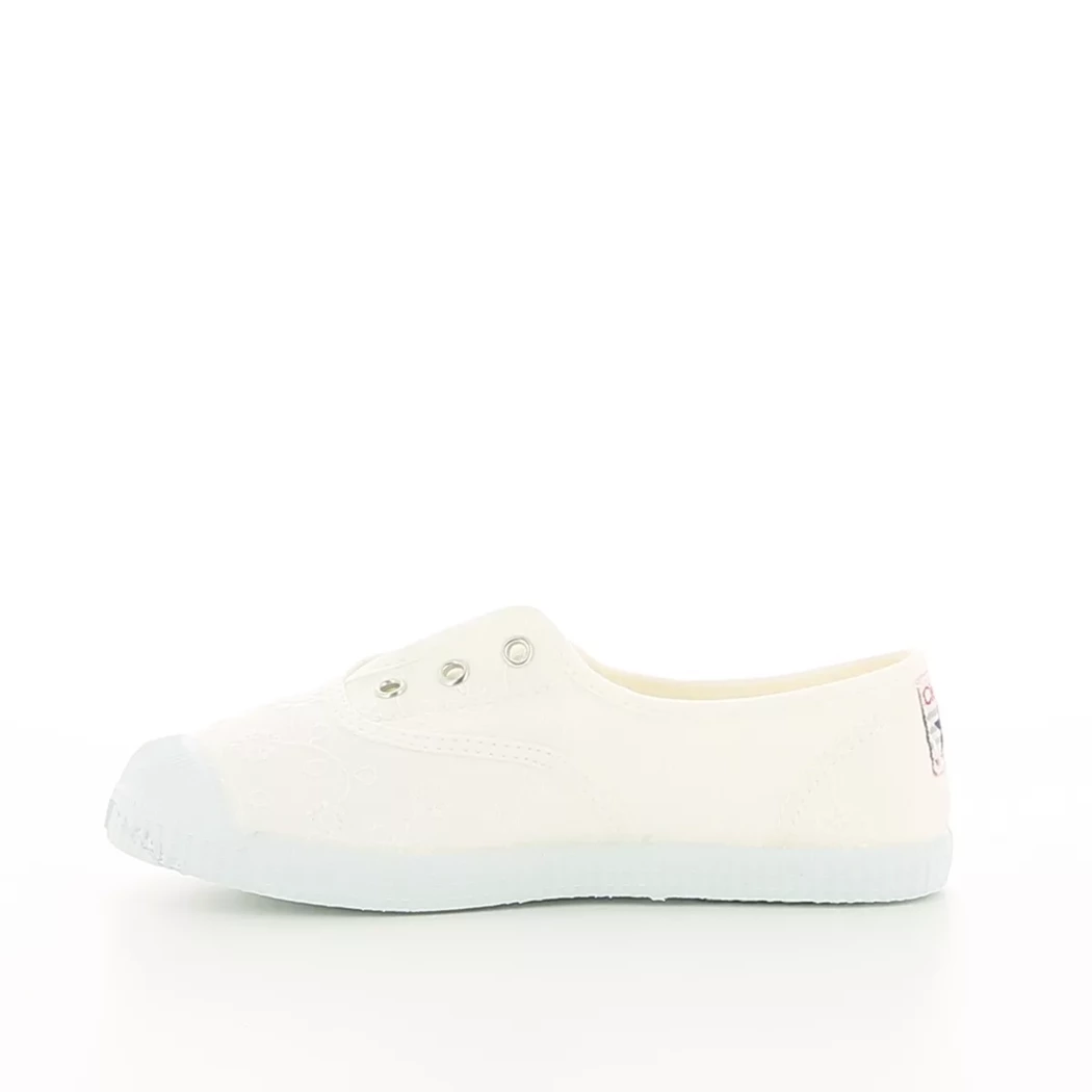 Image (4) de la chaussures Cienta - Baskets Blanc en Textile