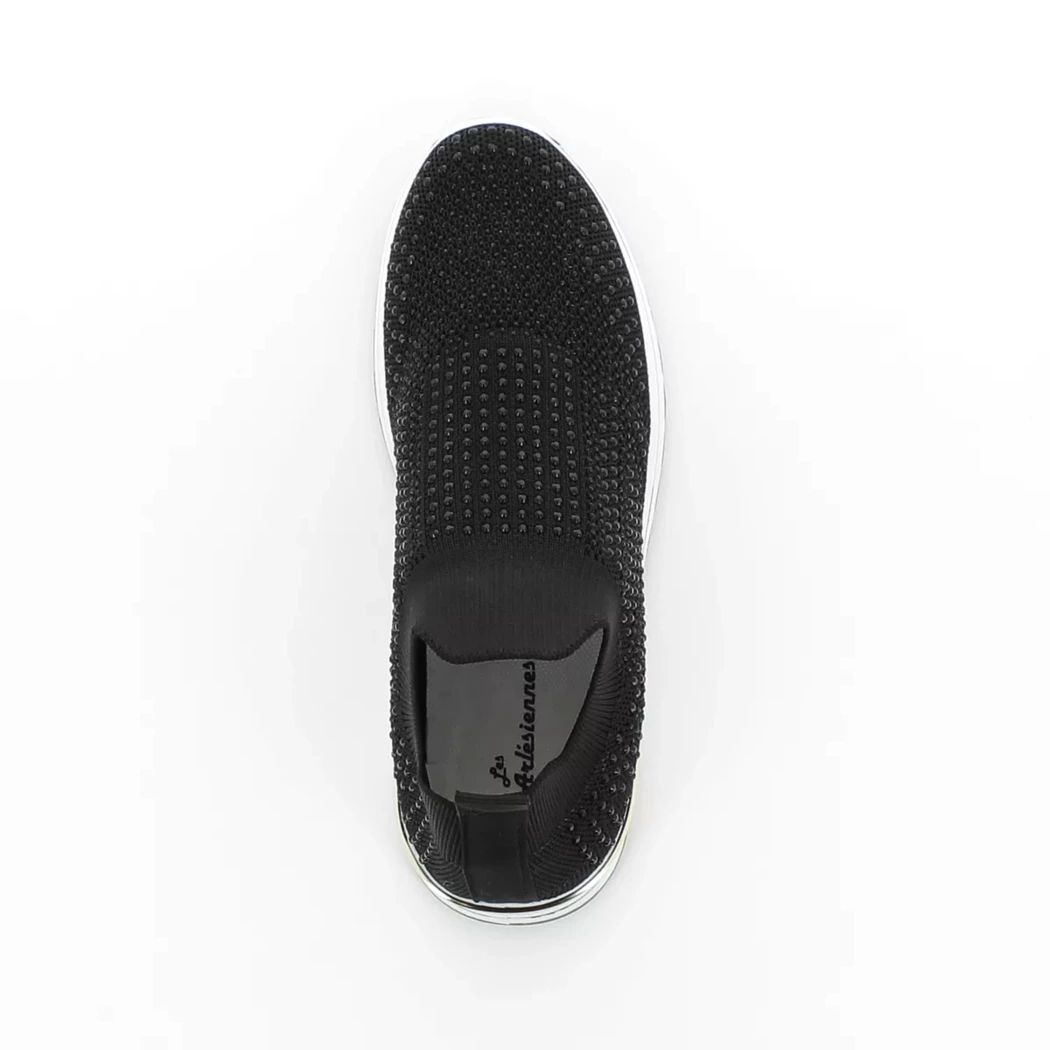 Image (6) de la chaussures Les Arlesiennes - Baskets Noir en Textile