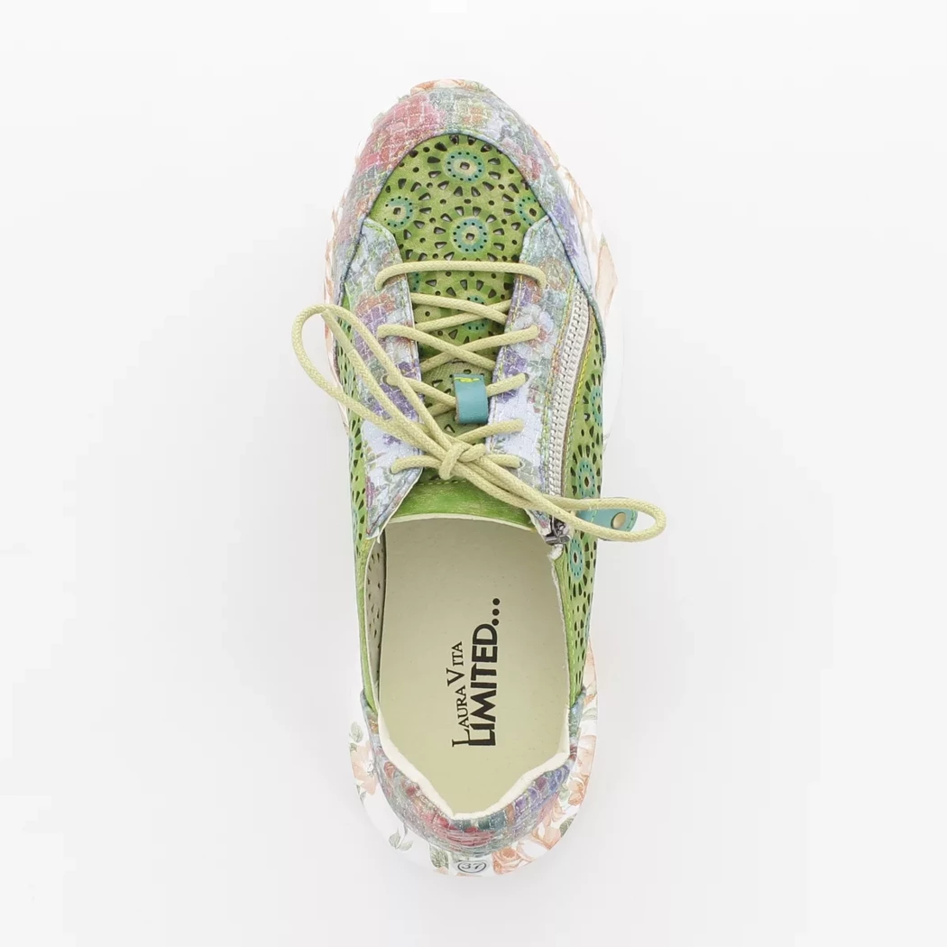 Image (6) de la chaussures Laura Vita - Baskets Multicolore en Cuir