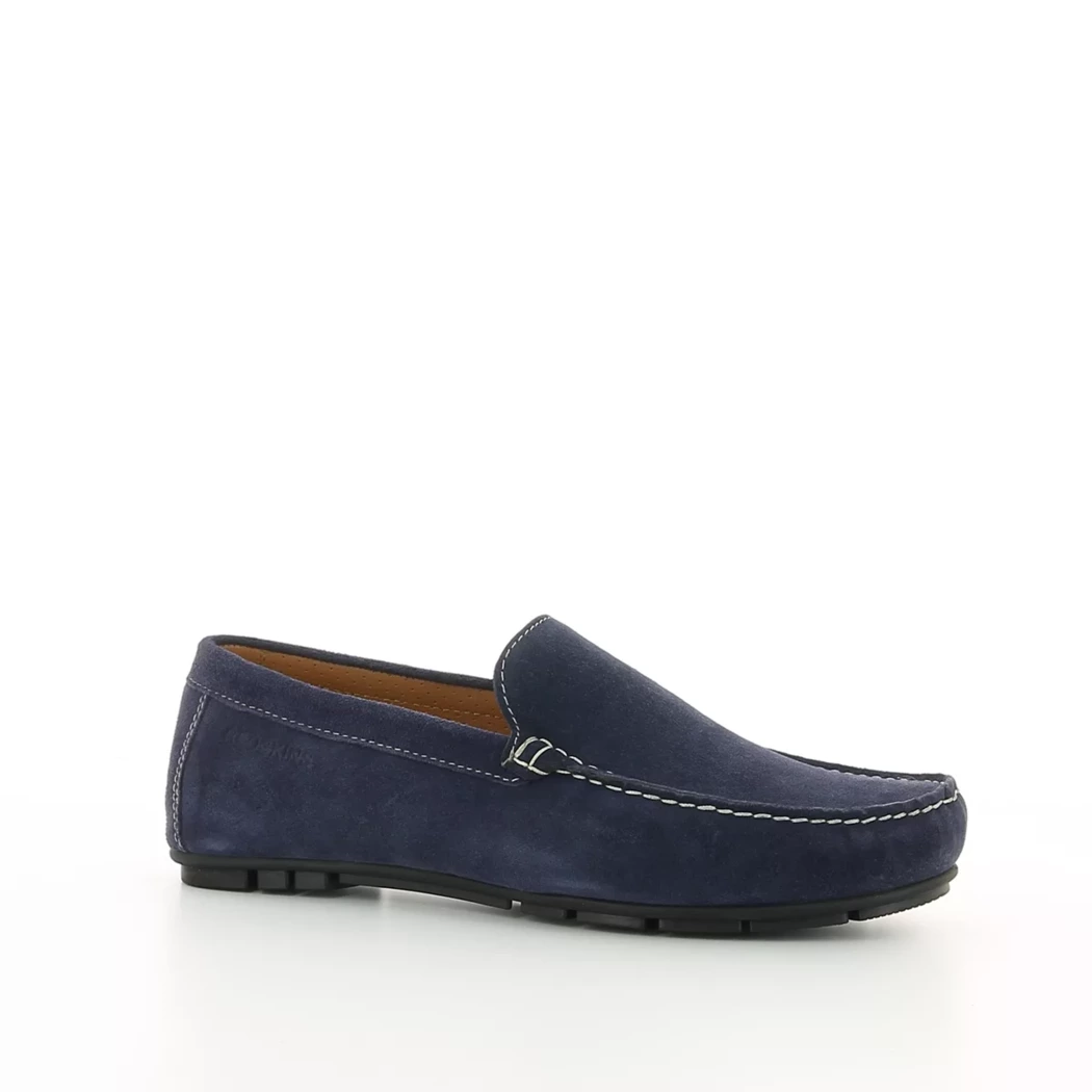 Image (1) de la chaussures Redskins - Mocassins Bleu en Cuir nubuck