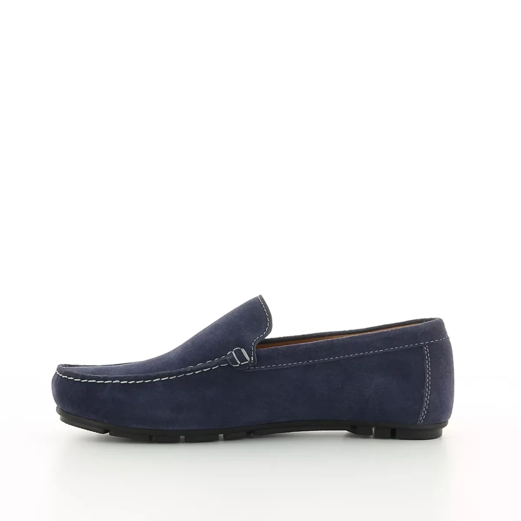 Image (4) de la chaussures Redskins - Mocassins Bleu en Cuir nubuck