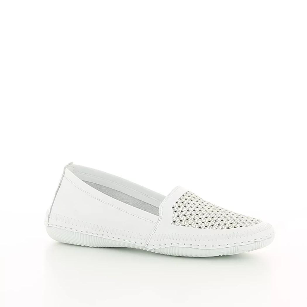 Image (1) de la chaussures Cosmos Comfort - Mocassins Blanc en Cuir