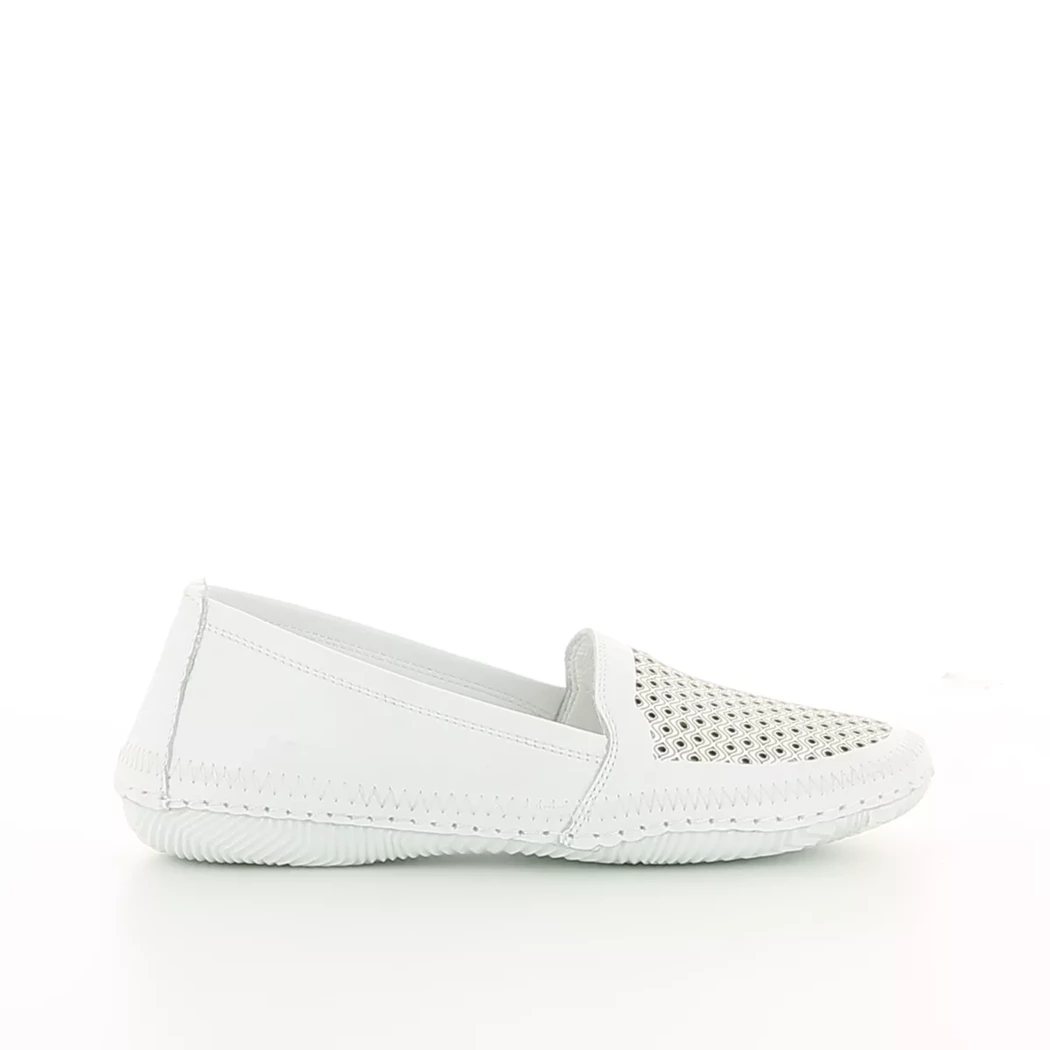Image (2) de la chaussures Cosmos Comfort - Mocassins Blanc en Cuir