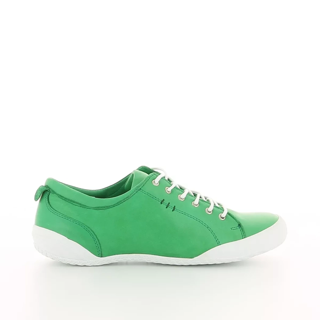 Image (2) de la chaussures Cosmos Comfort - Baskets Vert en Cuir