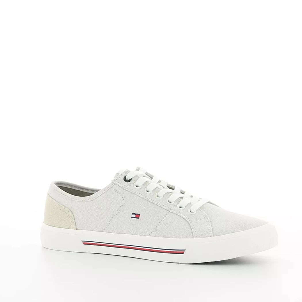 Image (1) de la chaussures Tommy Hilfiger - Baskets Beige en Textile