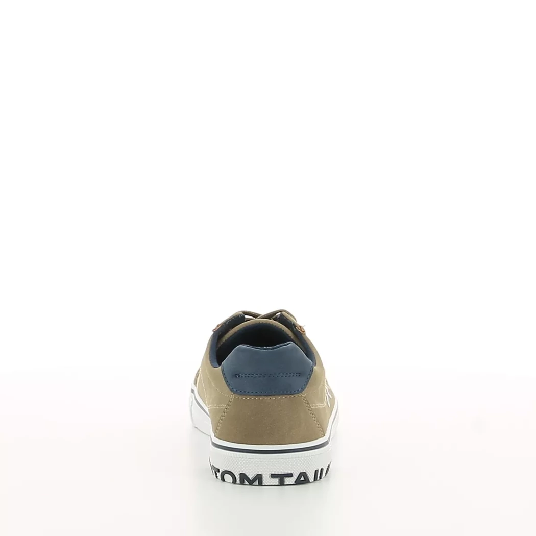 Image (3) de la chaussures Tom Tailor - Baskets Taupe en Cuir synthétique