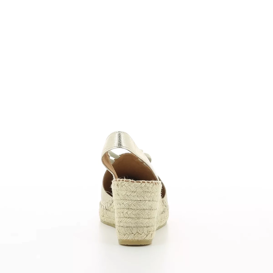 Image (3) de la chaussures Viguera - Escarpins Or / Bronze / Platine en Cuir
