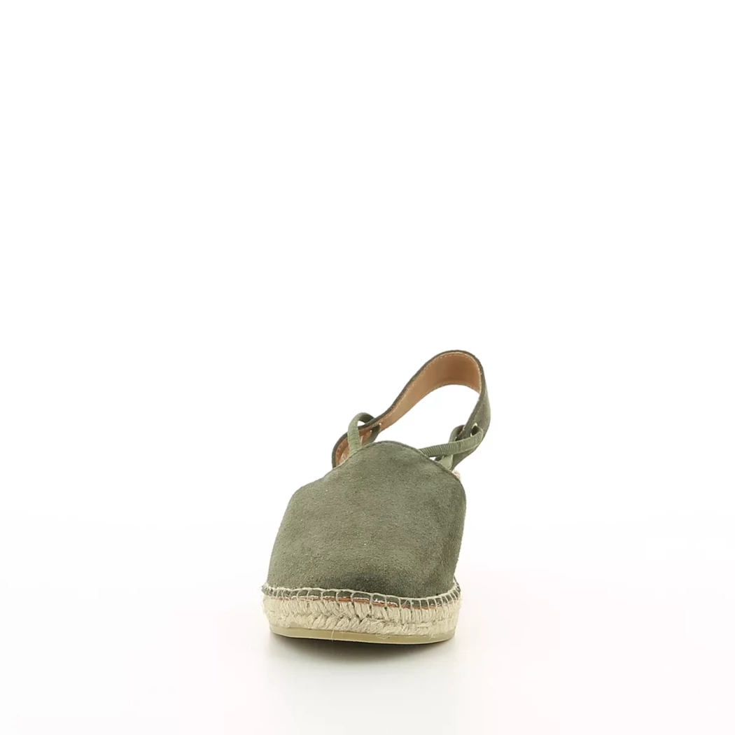 Image (5) de la chaussures Viguera - Escarpins Vert en Cuir nubuck