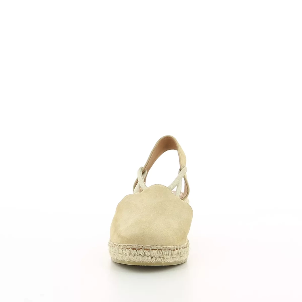 Image (5) de la chaussures Viguera - Escarpins Beige en Cuir nubuck