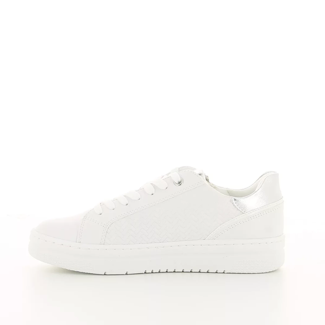 Image (4) de la chaussures Marco Tozzi - Baskets Blanc en Cuir synthétique