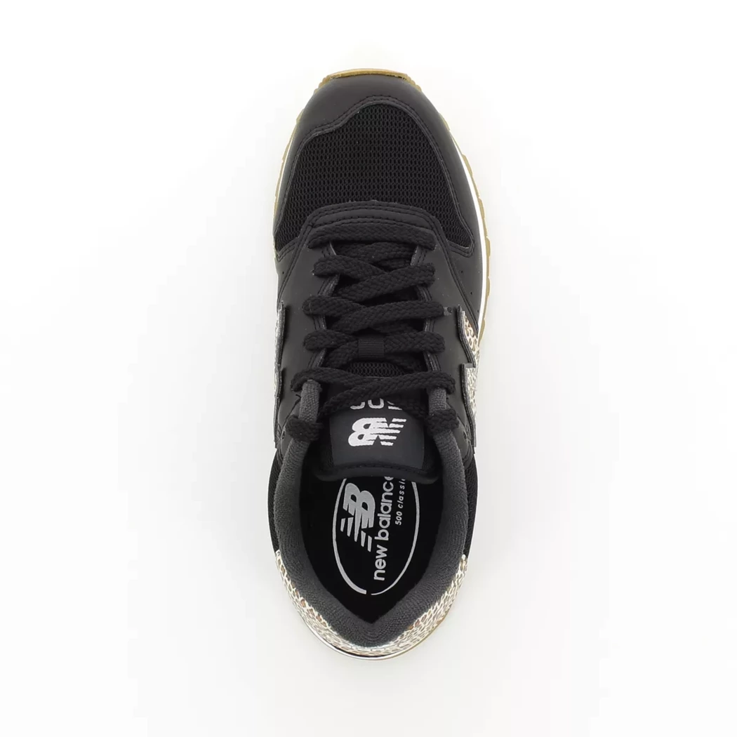 Image (6) de la chaussures New Balance - Baskets Noir en Cuir synthétique