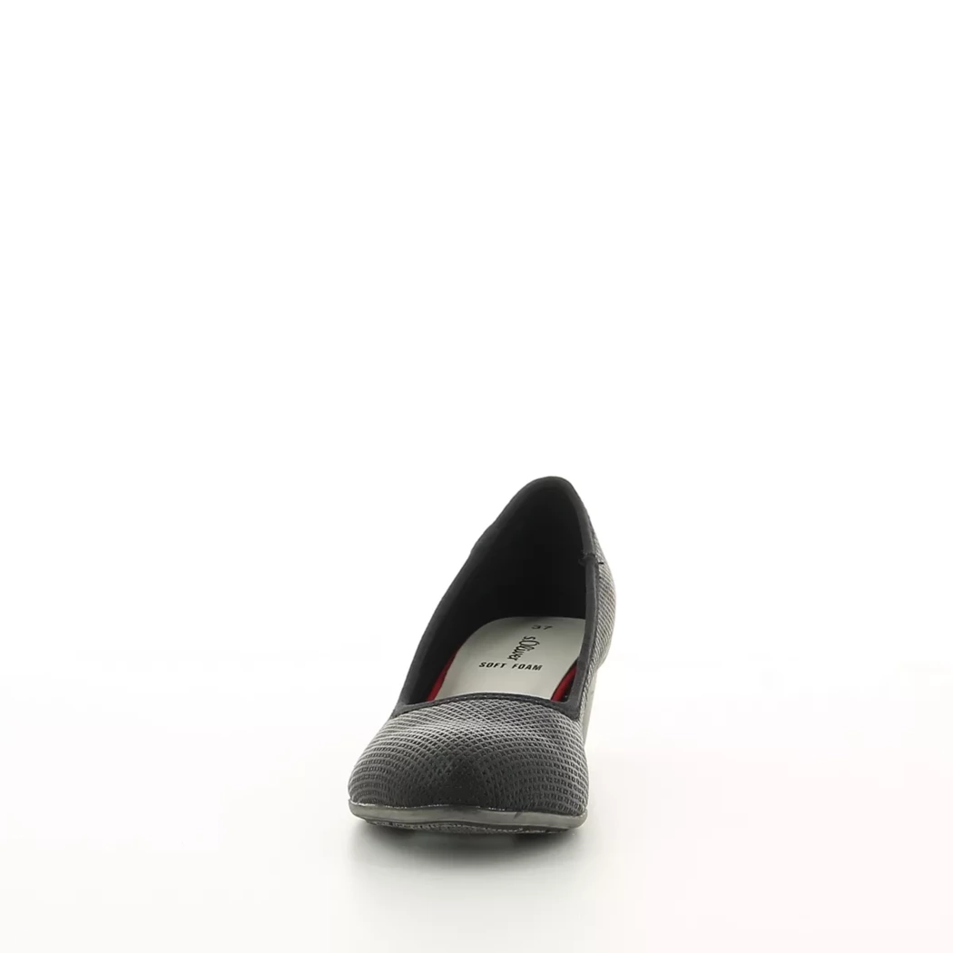 Image (5) de la chaussures S.Oliver - Escarpins Noir en Cuir synthétique