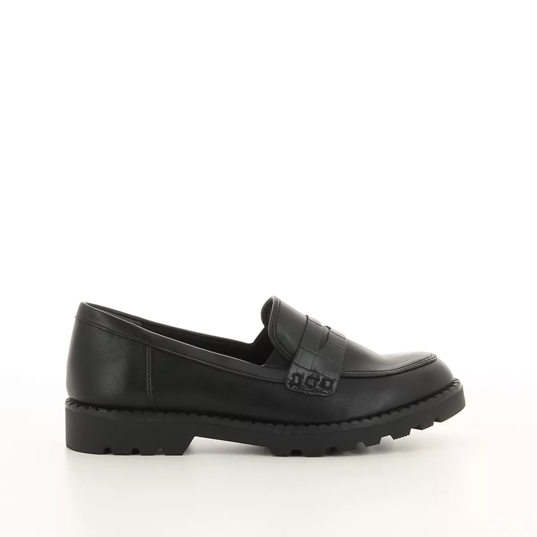 Image (2) de la chaussures Tamaris - Mocassins Noir en Cuir