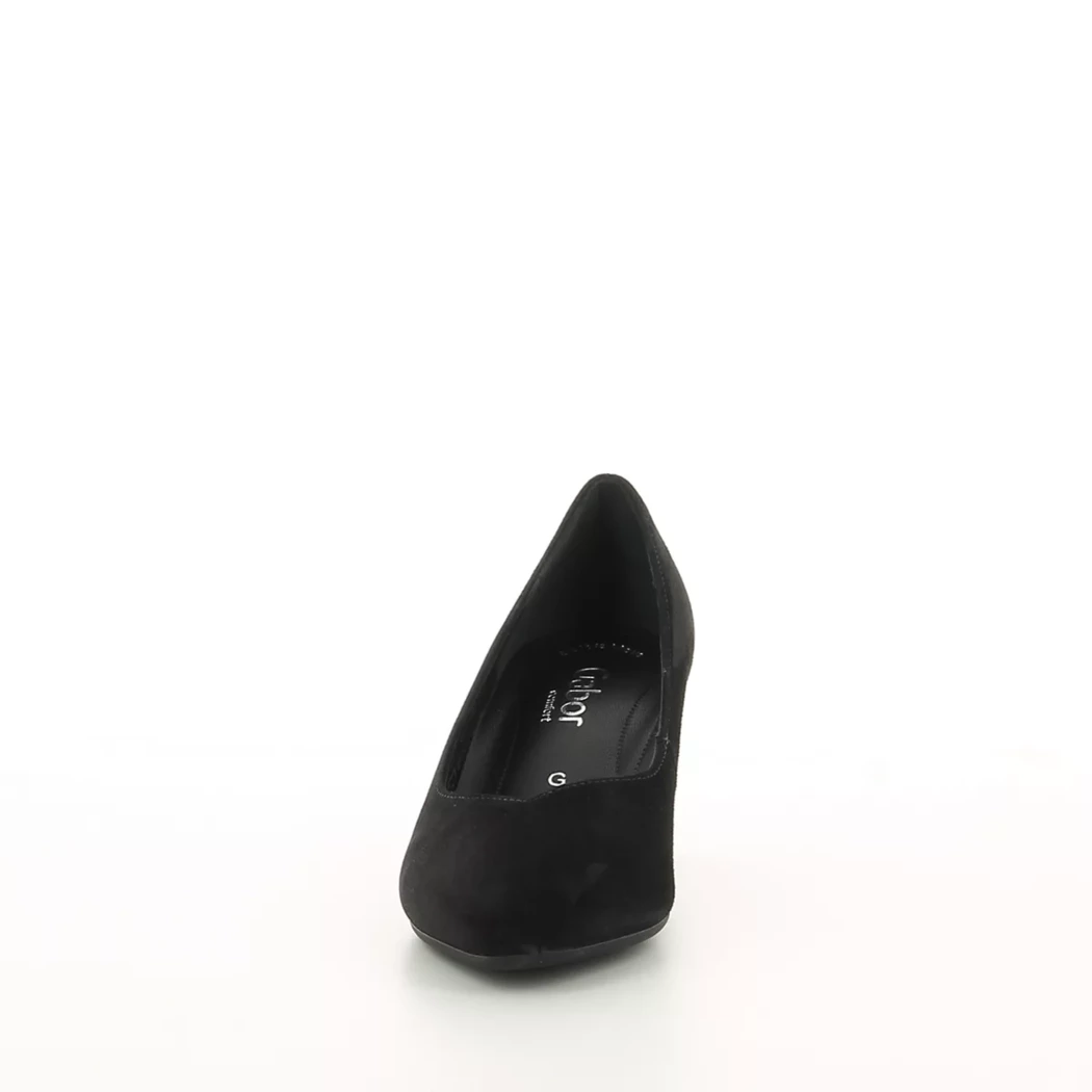 Image (5) de la chaussures Gabor - Escarpins Noir en Cuir nubuck