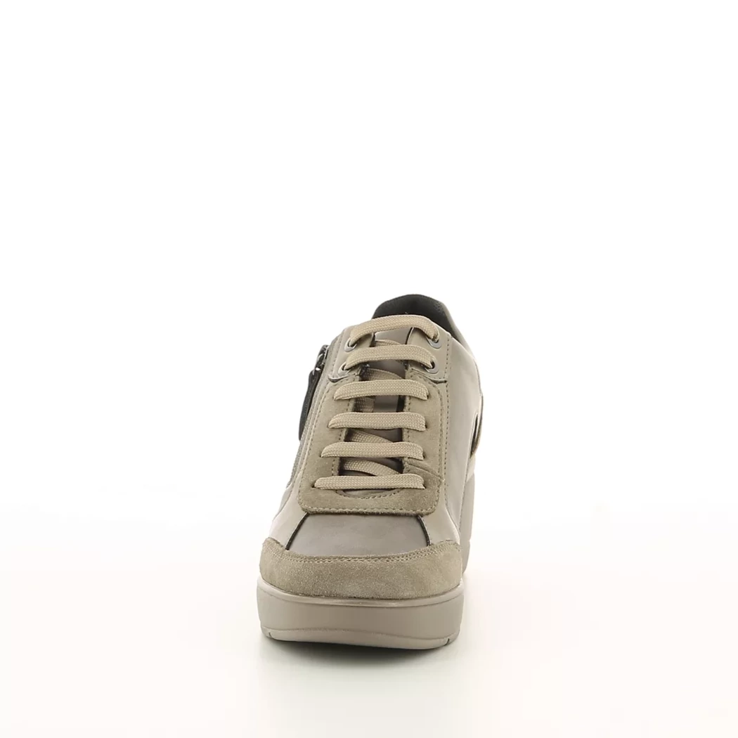 Image (5) de la chaussures Geox - Baskets Taupe en Multi-Matières