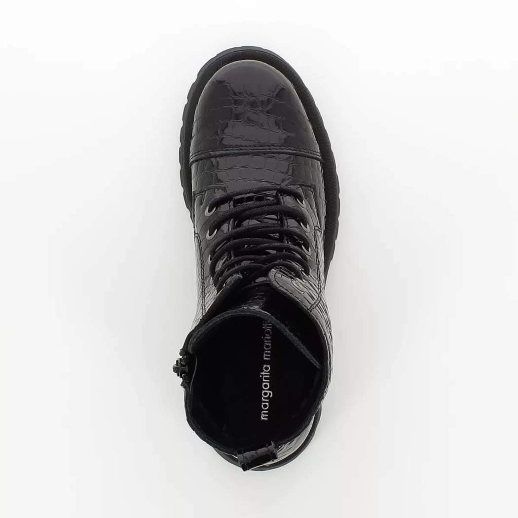 Image (6) de la chaussures Margarita Mariotti - Bottines Noir en Cuir vernis