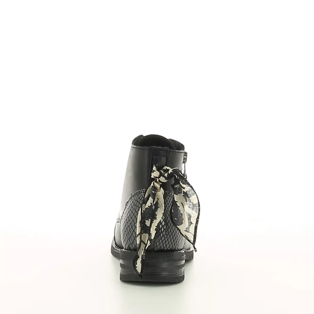 Image (3) de la chaussures Goodstep - Bottines Noir en Cuir