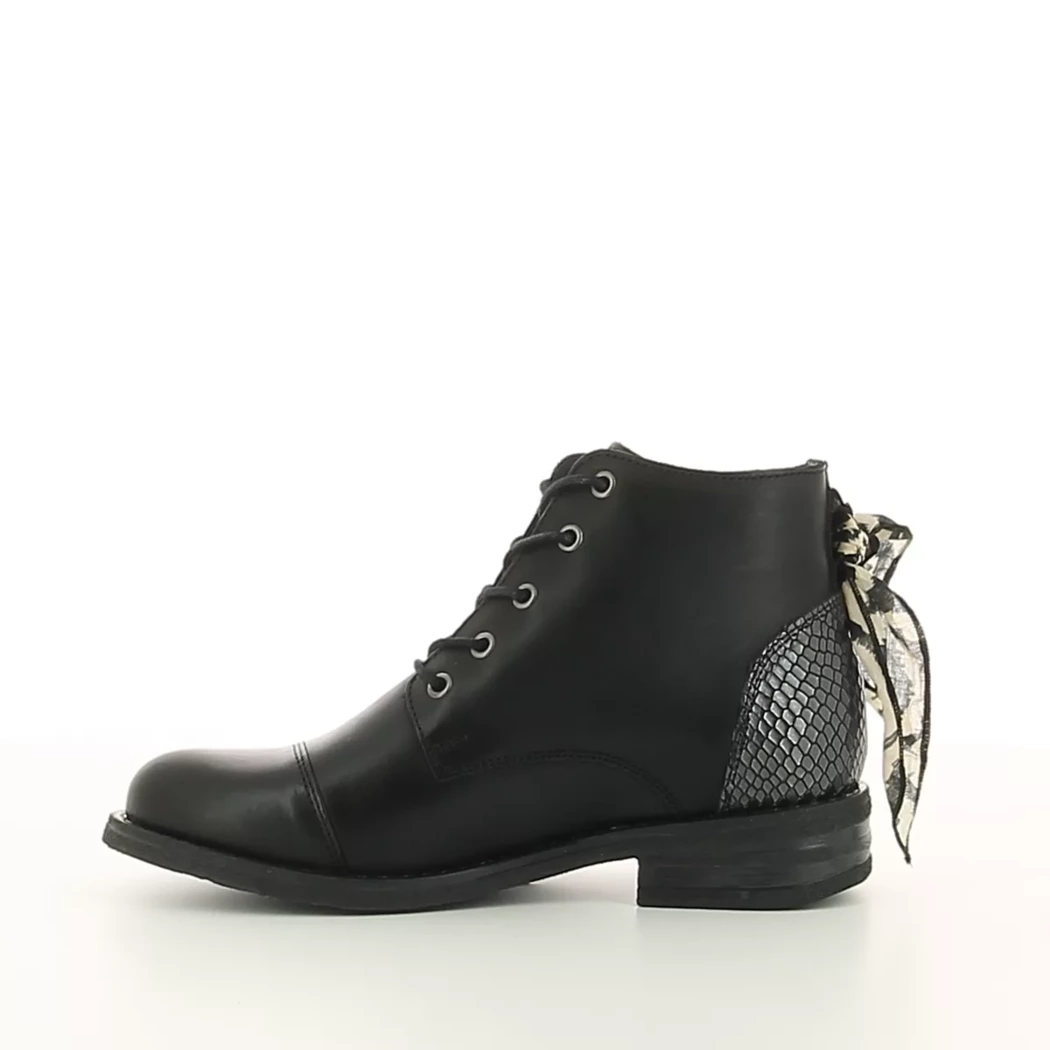 Image (4) de la chaussures Goodstep - Bottines Noir en Cuir