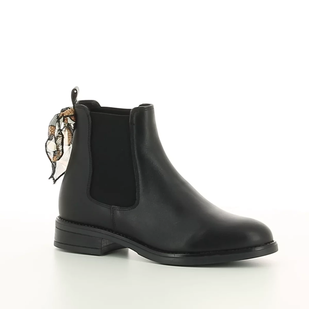 Image (1) de la chaussures Goodstep - Boots Noir en Cuir Image (1) de la chaussures Goodstep - Boots Noir en Cuir