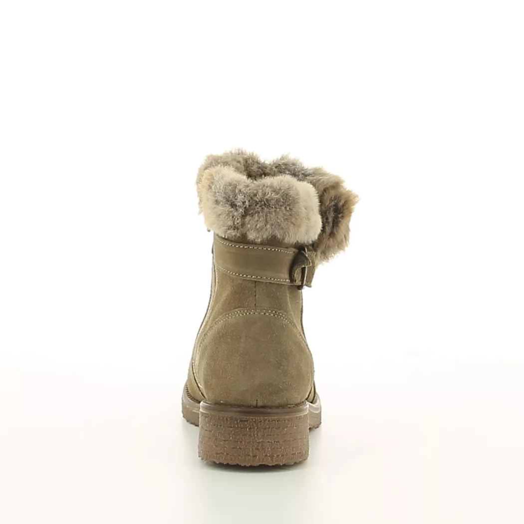 Image (3) de la chaussures Goodstep - Boots Taupe en Cuir nubuck Image (3) de la chaussures Goodstep - Boots Taupe en Cuir nubuck