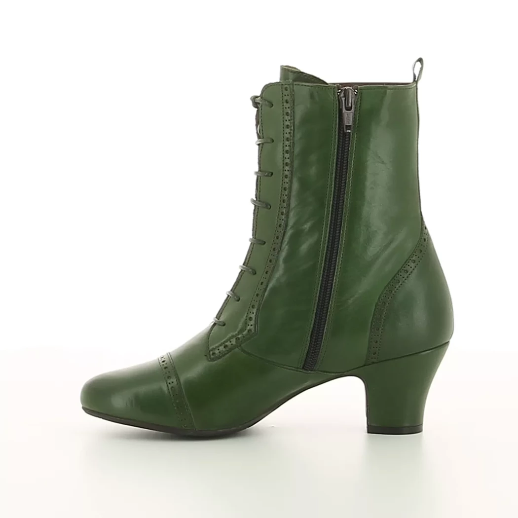 Image (4) de la chaussures Miz Mooz - Bottines Vert en Cuir