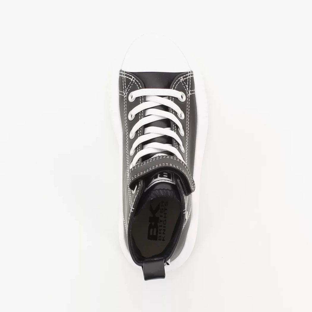Image (6) de la chaussures British Knights - Baskets Noir en Cuir synthétique