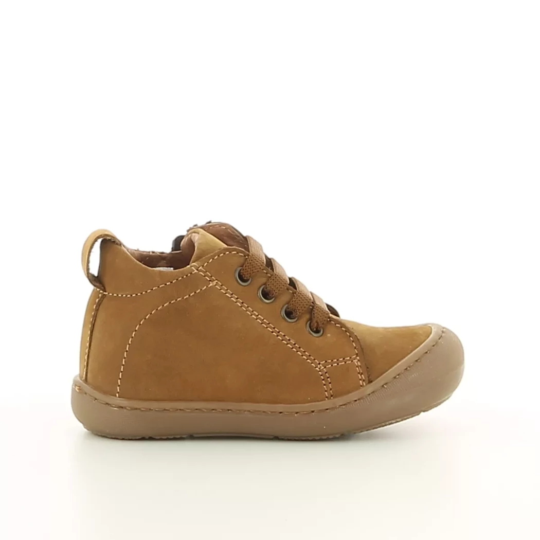 Image (2) de la chaussures Pretty Shoes - Bottines Cuir naturel / Cognac en Cuir nubuck