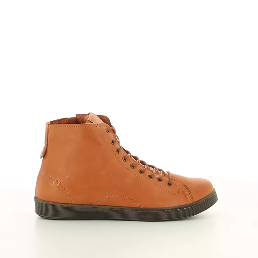 Image (2) de la chaussures Andrea Conti - Bottines Orange en Cuir