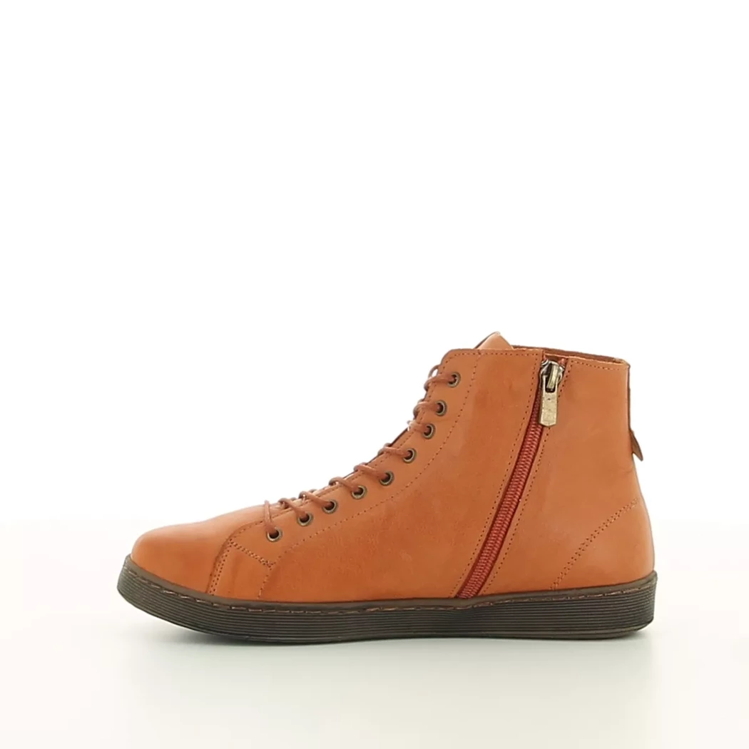 Image (4) de la chaussures Andrea Conti - Bottines Orange en Cuir
