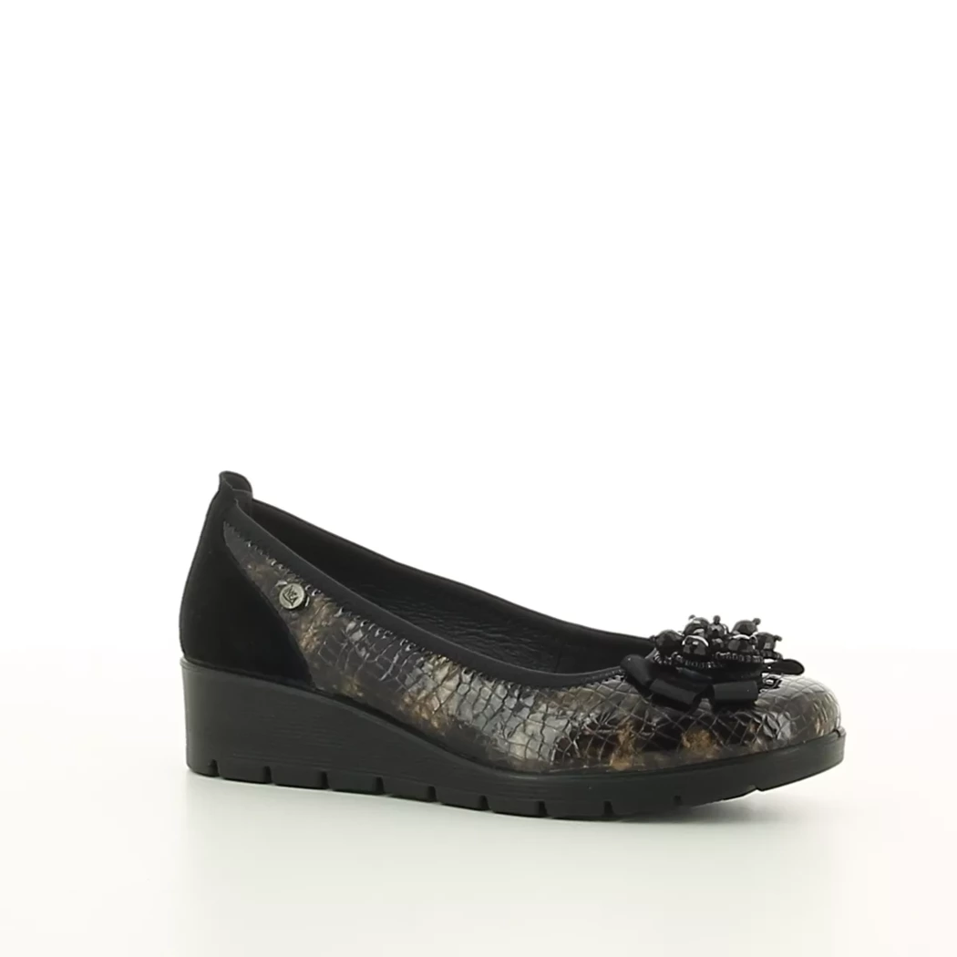 Image (1) de la chaussures Inea - Escarpins Noir en Cuir vernis