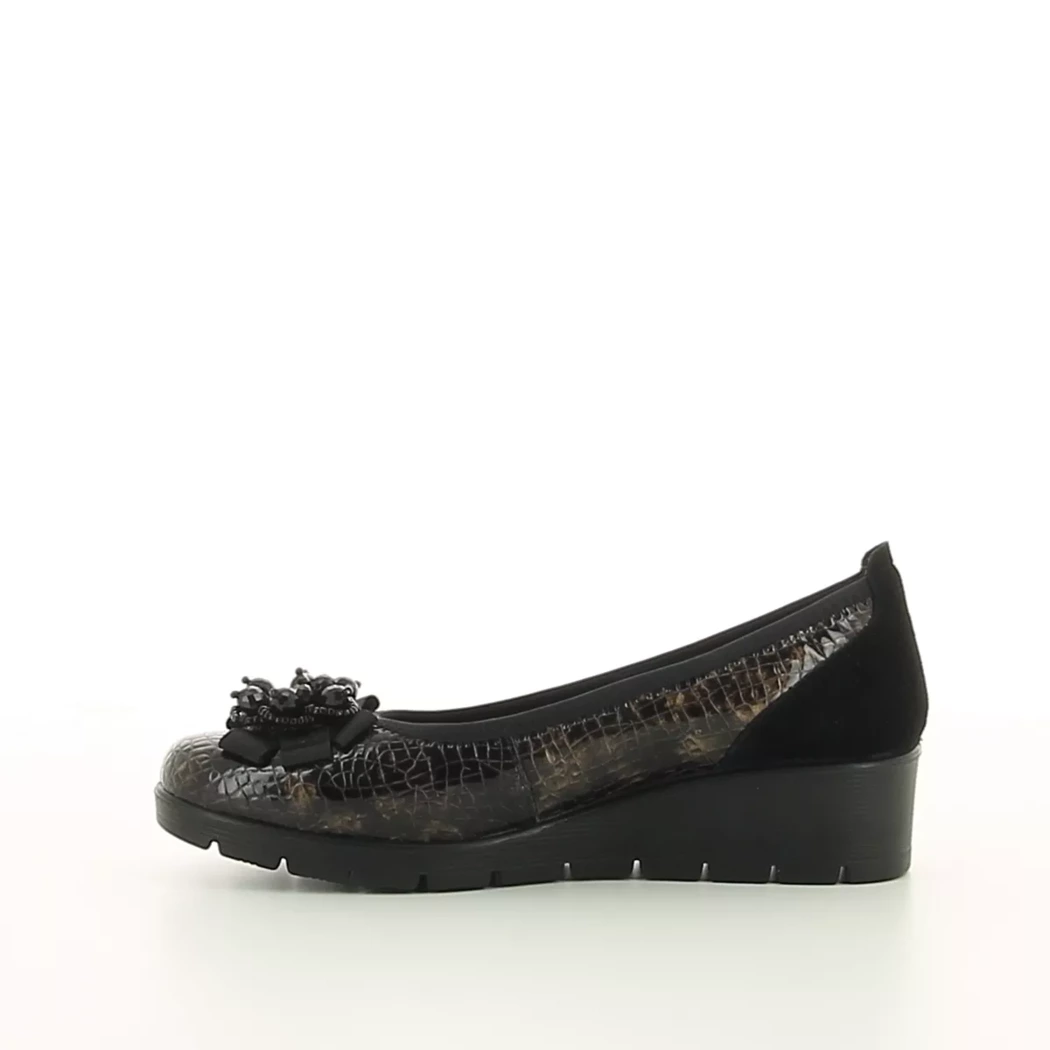 Image (4) de la chaussures Inea - Escarpins Noir en Cuir vernis