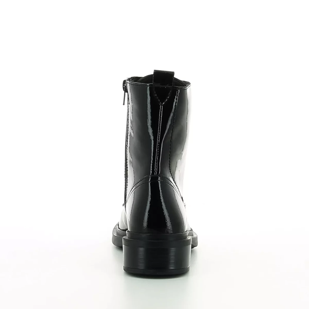 Image (3) de la chaussures Poelman - Bottines Noir en Cuir vernis