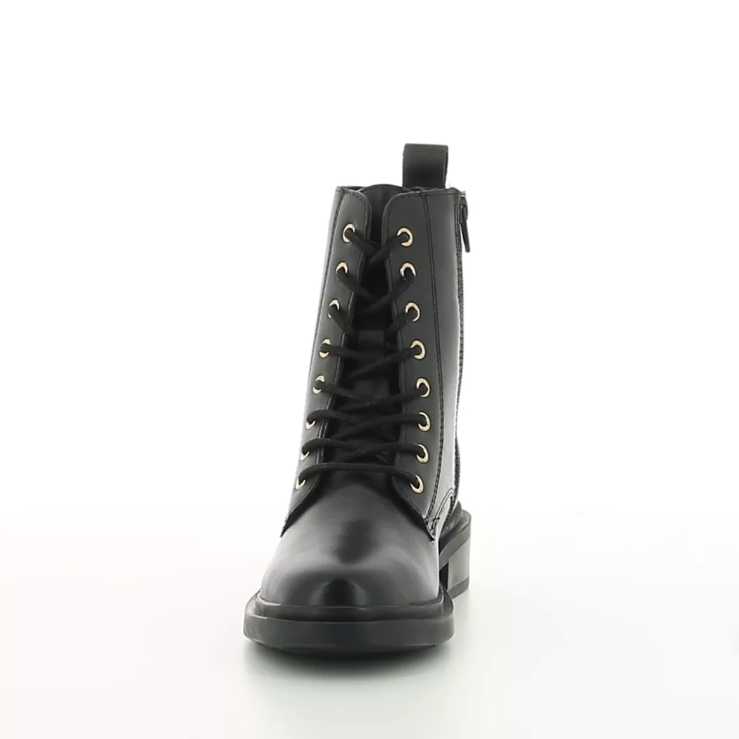 Image (5) de la chaussures Poelman - Bottines Noir en Cuir