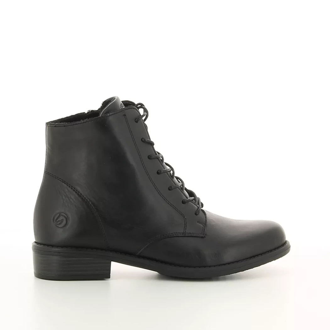 Image (2) de la chaussures Remonte - Bottines Noir en Cuir