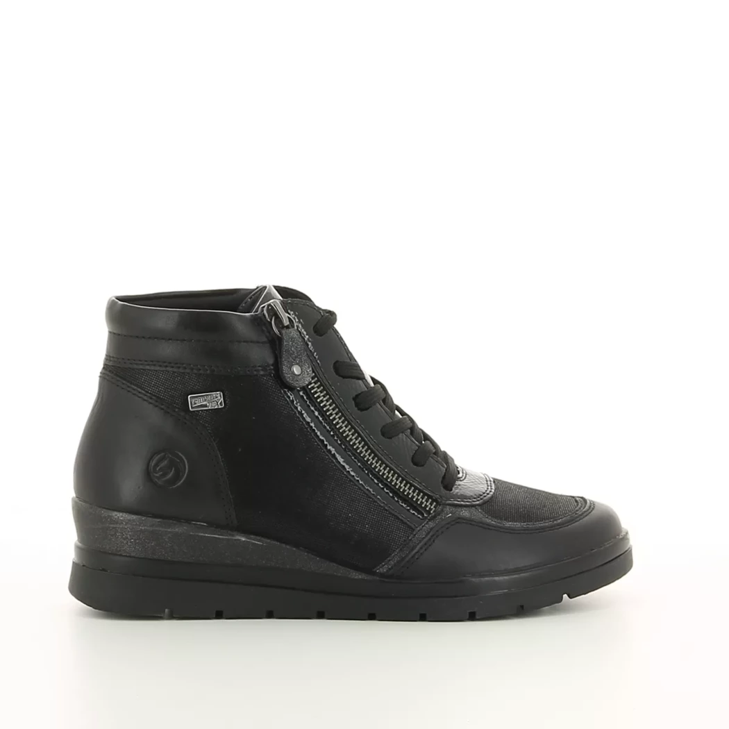 Image (2) de la chaussures Remonte - Bottines Noir en Multi-Matières