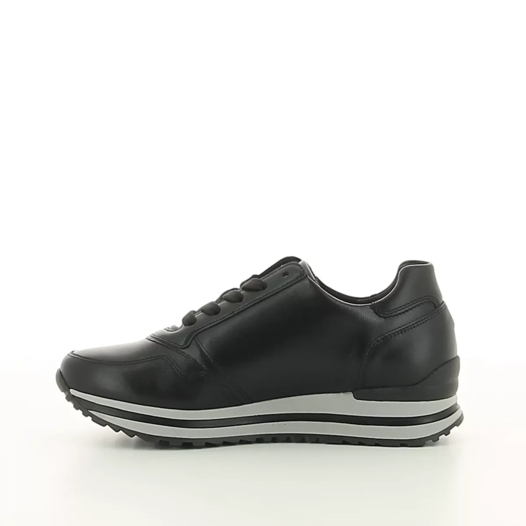 Image (4) de la chaussures Gabor - Baskets Noir en Cuir