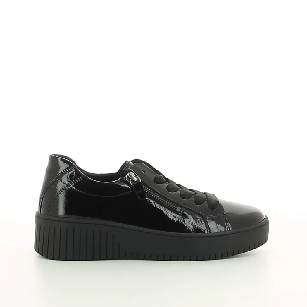 Image (2) de la chaussures Gabor - Baskets Noir en Cuir vernis
