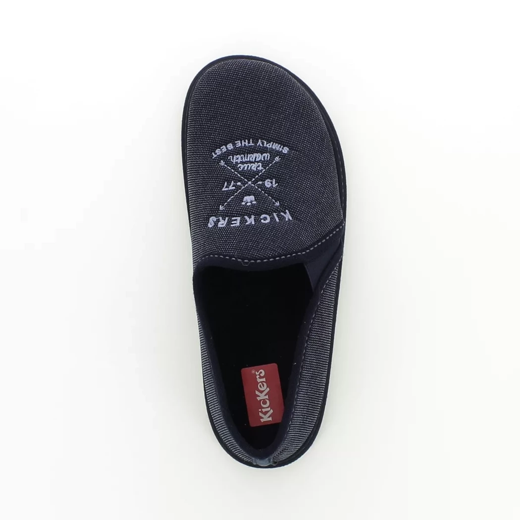Kickers Pantoufles et Chaussons Bleu Delcambe Chaussures H0165H