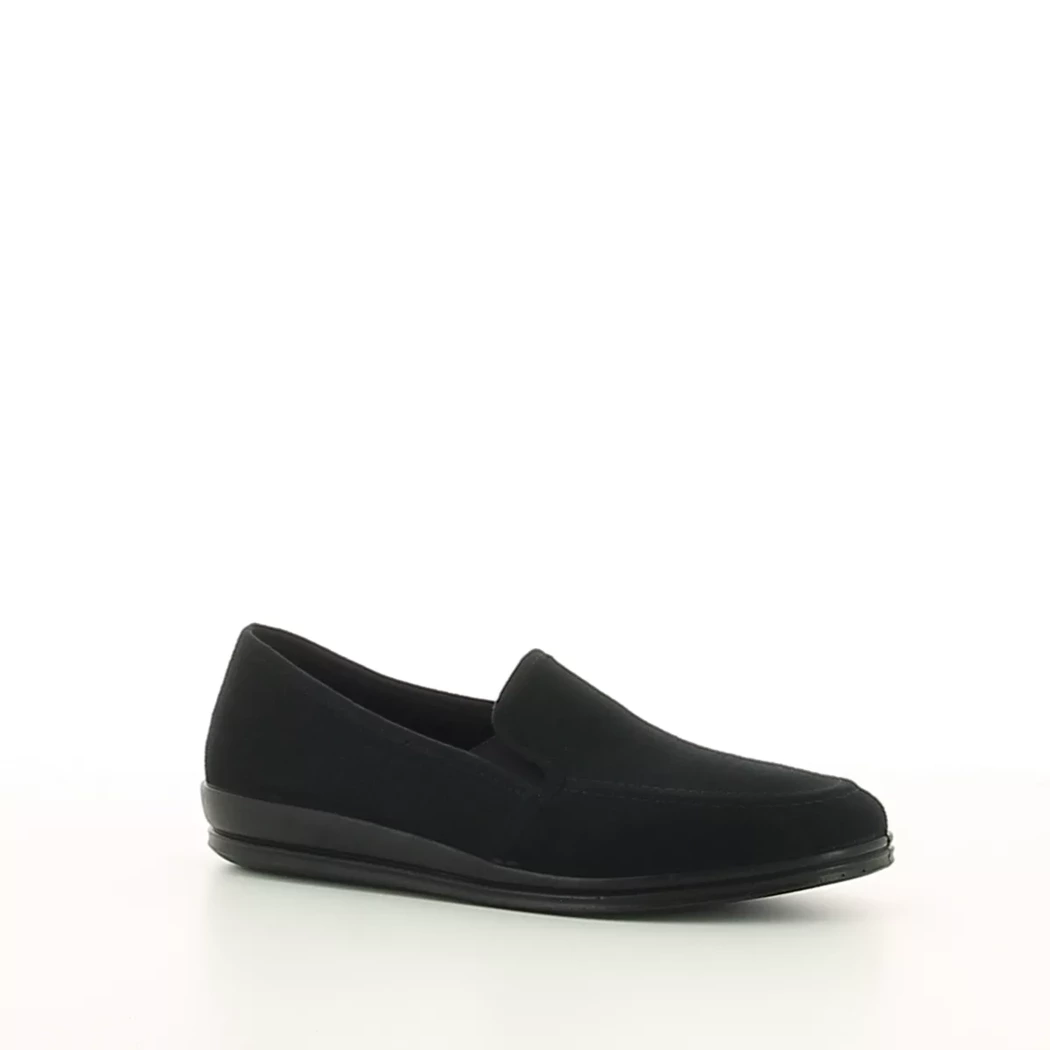 Image (1) de la chaussures Rohde - Pantoufles et Chaussons Noir en Textile