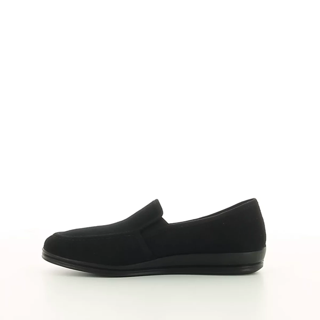 Image (4) de la chaussures Rohde - Pantoufles et Chaussons Noir en Textile