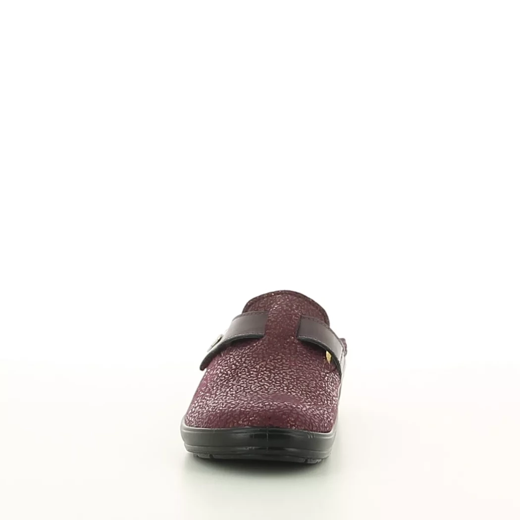 Image (5) de la chaussures Rohde - Pantoufles et Chaussons Bordeaux en Cuir synthétique