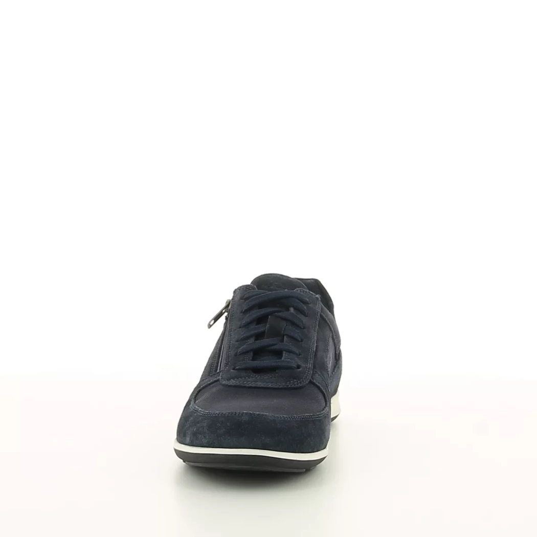 Image (5) de la chaussures Geox - Chaussures à lacets Bleu en Cuir nubuck
