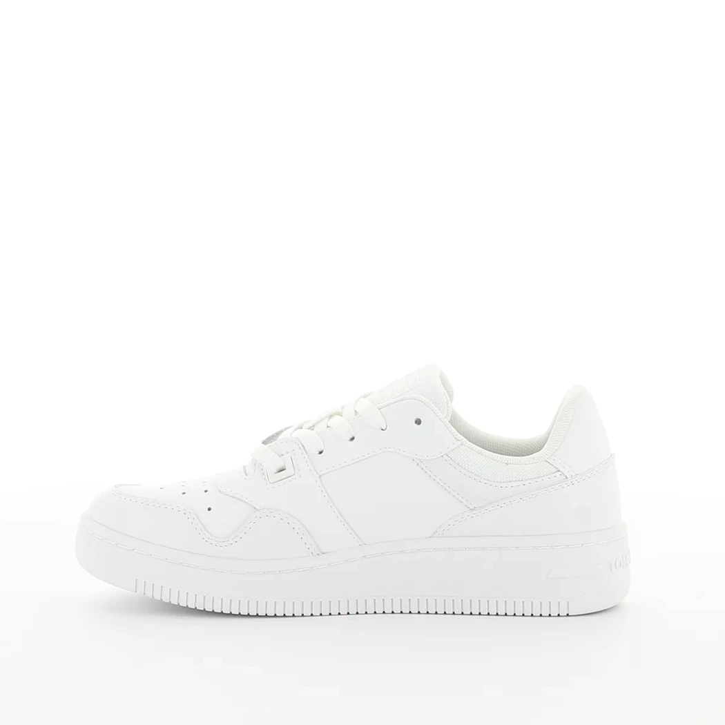 Image (4) de la chaussures Tommy jeans - Baskets Blanc en Cuir Image (4) de la chaussures Tommy jeans - Baskets Blanc en Cuir