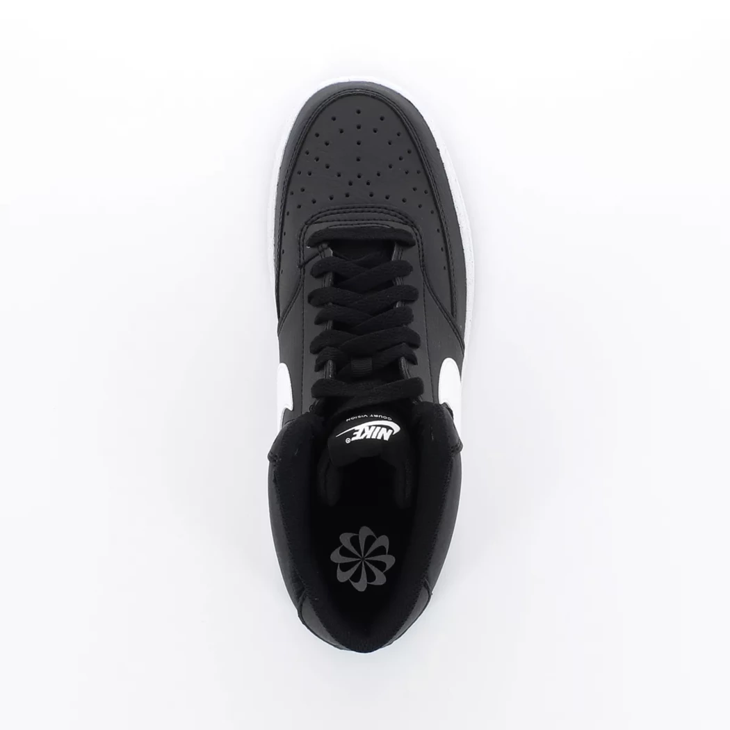 Image (6) de la chaussures Nike - Baskets Noir en Cuir synthétique
