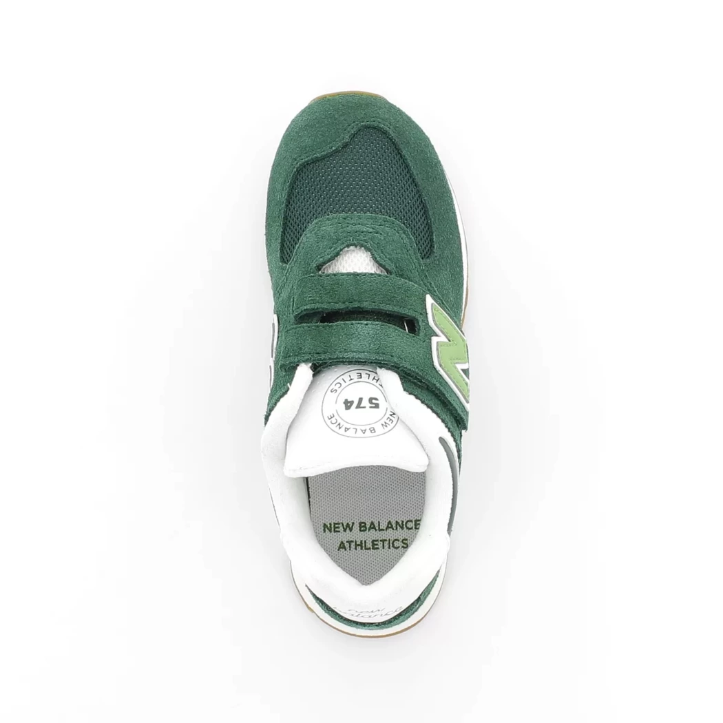 Image (6) de la chaussures New Balance - Baskets Vert en Cuir synthétique