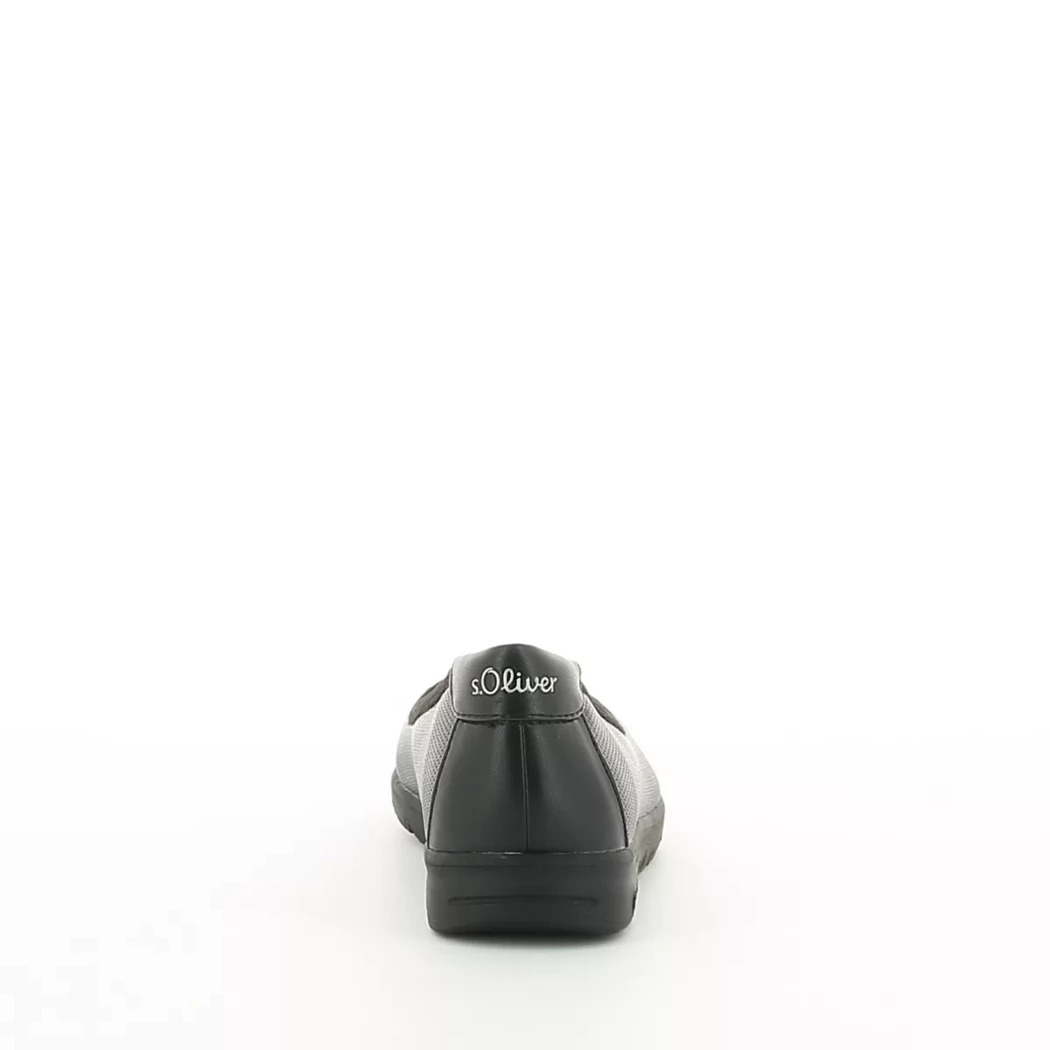 Image (3) de la chaussures S.Oliver - Ballerines Noir en Cuir synthétique