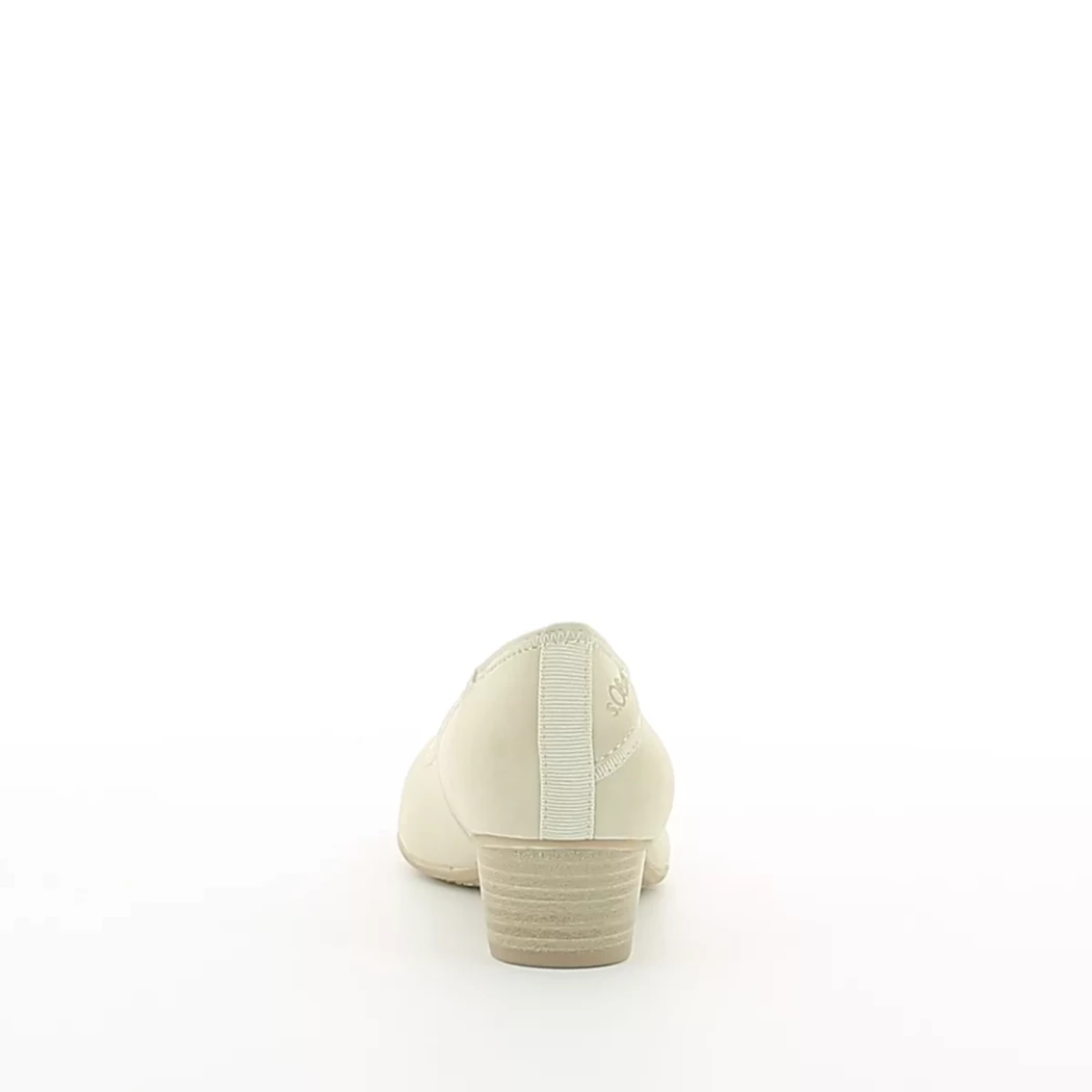 Image (3) de la chaussures S.Oliver - Escarpins Beige en Cuir synthétique