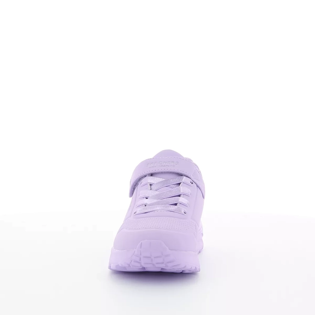 Image (5) de la chaussures Skechers - Baskets Violet / Lilas en Cuir synthétique