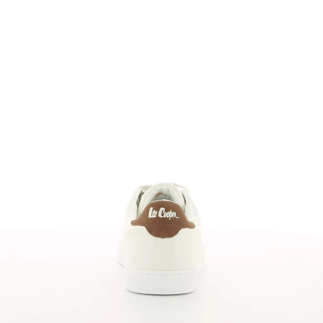 Image (3) de la chaussures Lee Cooper - Baskets Blanc en Cuir synthétique