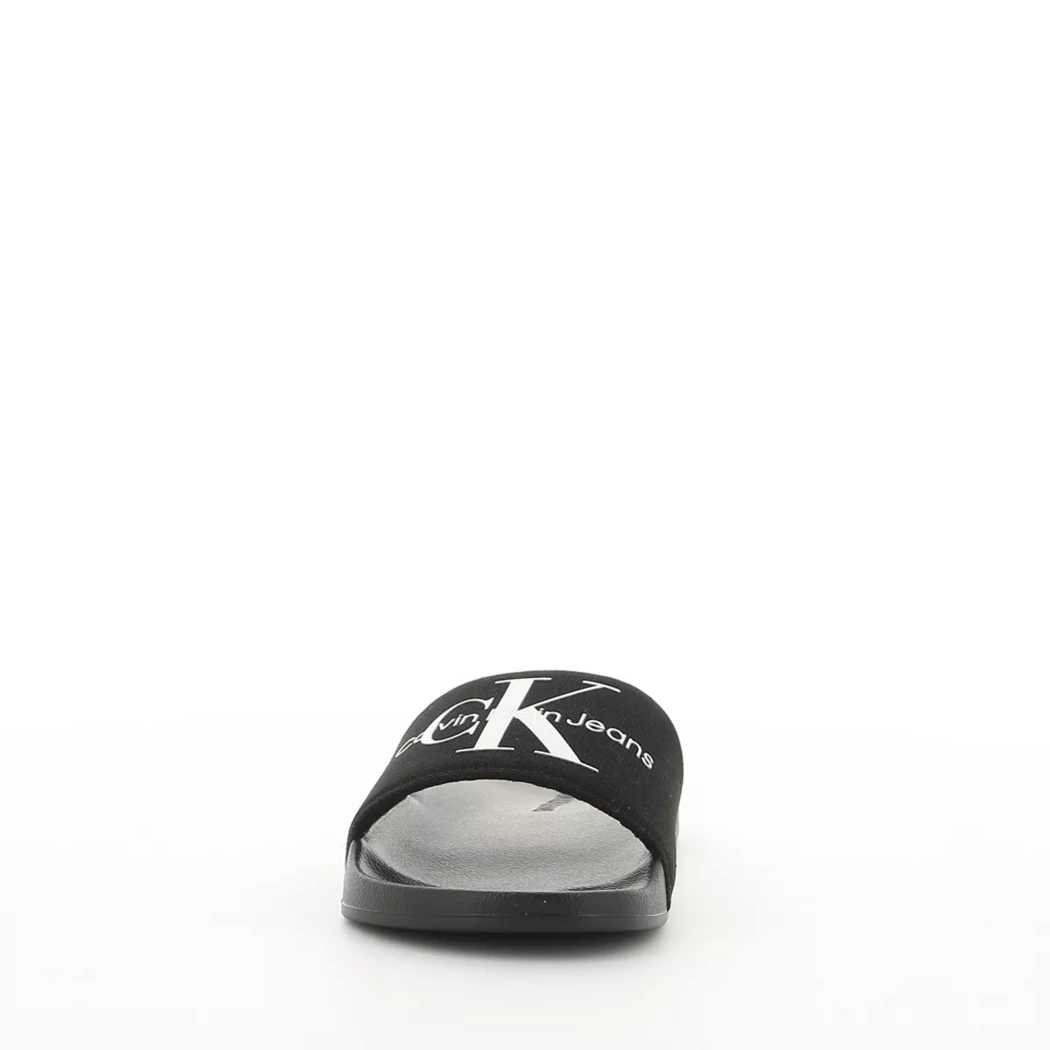Image (5) de la chaussures Calvin Klein - Tongs et Plage Noir en Textile